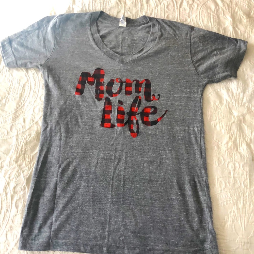 Mom life tshirts by Riverbabe threads.
